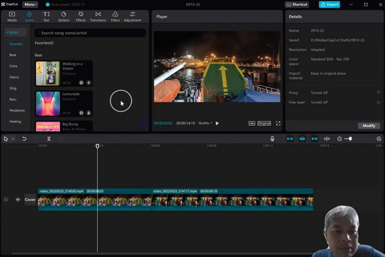Cara menyinkronkan proyek CapCut antara PC dan perangkat seluler